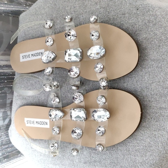 Steve Madden flat sandals size 7 true to size - Picture 1 of 6
